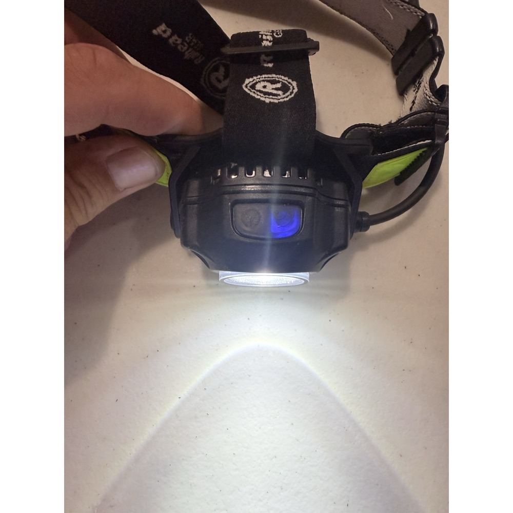 RAILHEAD‎ GEAR KE-HLFC185 Headlamp,ABS Plastic,Black,450lm 39F123 - Picture 3 of 8